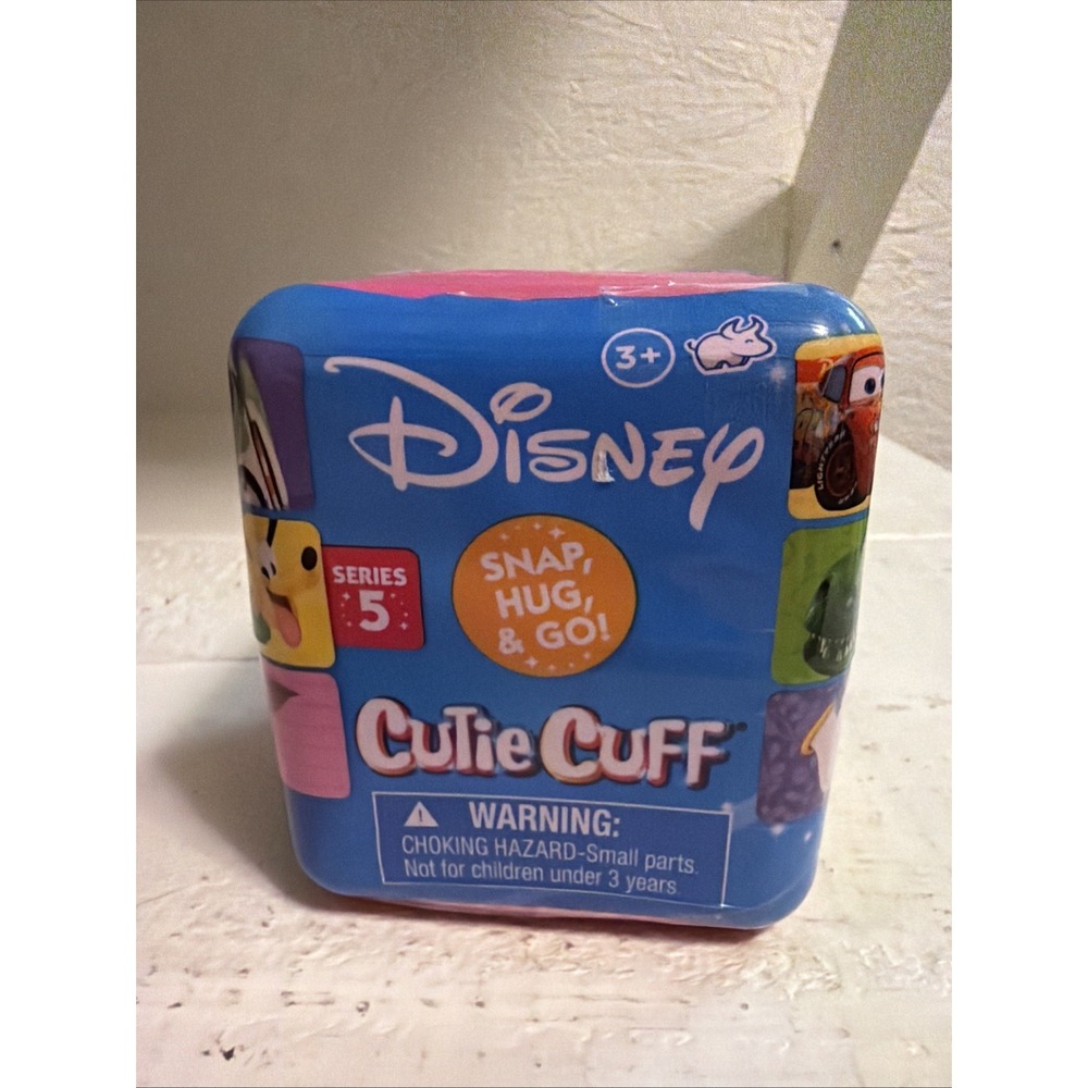 Disney Cutie Cuff Series 5 Unopened Blind Box (Collect All 12 - 1 Item/Box)